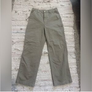 Aritzia TNA Beige Cargo Pants